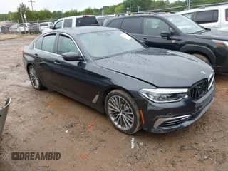 2018 BMW 5 Series 530e with VIN WBAJA9C52JB253305, listed as a IAAI auction lot 42970394 with Not provided miles and . Bid and sale history available at DreamBid. Image 1.