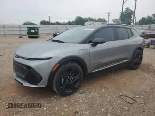 2024 Chevrolet Equinox EV RS с VIN 3GN7DNRP3RS234954, выставлен на аукционе Copart как лот 59097105 с пробегом 7 767 миль миль и Списание • Salvage title. История ставок и продаж доступна на DreamBid. Изображение 1.