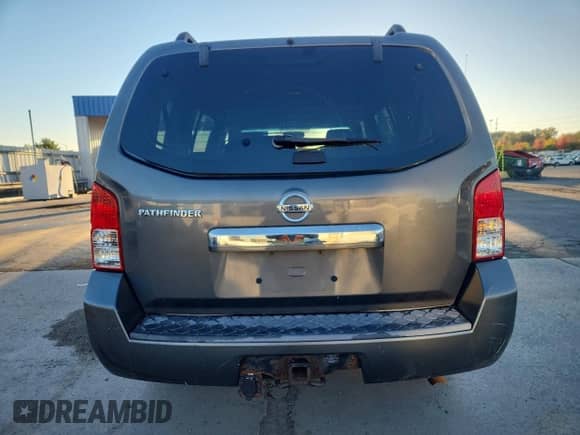 2008 Nissan Pathfinder SE с VIN 5N1AR18U18C603942, выставлен на аукционе Copart как лот 87222195 с пробегом 179 424 миль миль и Чистый • Clean title. История ставок и продаж доступна на DreamBid. Изображение 6.