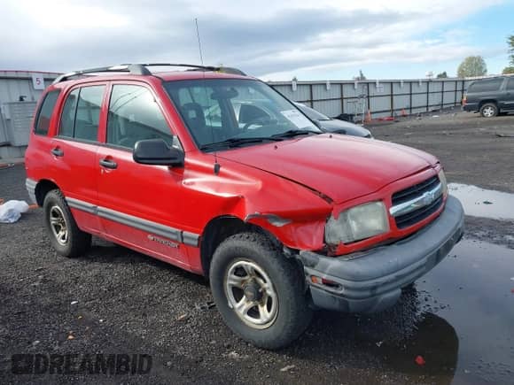 2002 Chevrolet Tracker with VIN 2CNBJ13C726908601, listed as a IAAI auction lot 43432764 with 117,301 mi miles and . Bid and sale history available at DreamBid. Image 1.