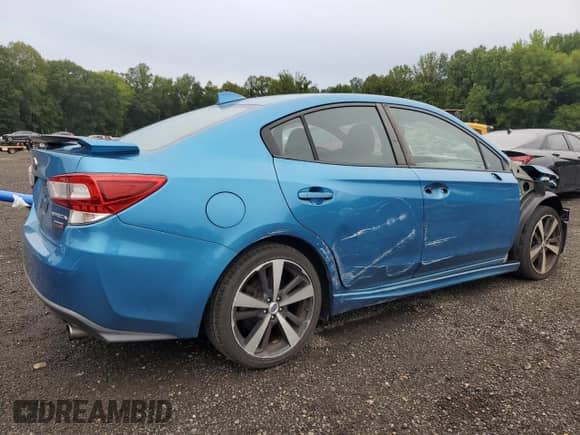 2017 Subaru Impreza Special Sports with VIN 4S3GKAK63H1626762, listed as a Copart auction lot 69733305 with 66,690 mi miles and Salvage title. Bid and sale history available at DreamBid. Image 3.