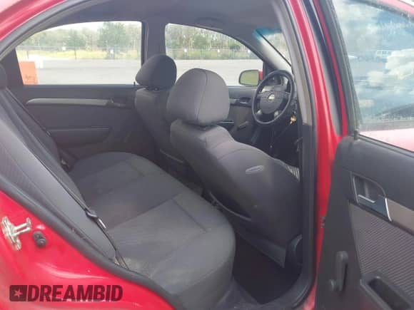 2007 Chevrolet Aveo LS with VIN KL1TD56697B189103, listed as a IAAI auction lot 43325381 with 145,543 mi miles and . Bid and sale history available at DreamBid. Image 8.