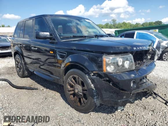 2008 Land Rover Range Rover Sport SC with VIN SALSH23478A129394, listed as a Copart auction lot 65255035 with 194,534 mi miles and Salvage title. Bid and sale history available at DreamBid. Image 4.