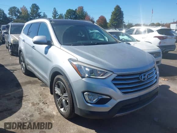 2015 Hyundai Santa Fe Limited z VIN KM8SRDHF9FU095881, wystawiony jako IAAI lot #43529122 z przebiegiem 128 312 mil mil oraz . Historia ofert i sprzedaży dostępna na DreamBid. Obrazek 1.