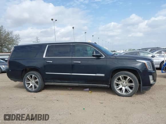 2016 Cadillac Escalade ESV Premium Collection with VIN 1GYS3JKJ4GR257044, listed as a IAAI auction lot 41747244 with 168,140 mi miles and . Bid and sale history available at DreamBid. Image 13.