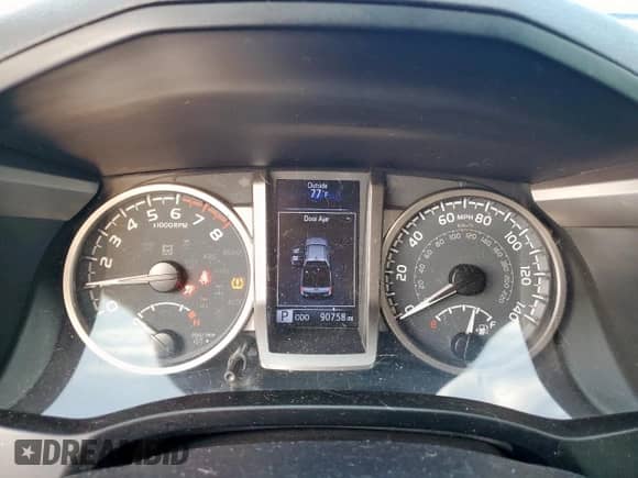 2020 Toyota Tacoma SR5 with VIN 5TFAZ5CN9LX088203, listed as a Copart auction lot 70347505 with 90,758 mi miles and Salvage title. Bid and sale history available at DreamBid. Image 9.