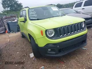 2018 Jeep Renegade Latitude with VIN ZACCJABB5JPH83309, listed as a IAAI auction lot 42875630 with 183,251 mi miles and . Bid and sale history available at DreamBid. Image 1.