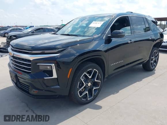 2025 Chevrolet Traverse FWD High Country с VIN 1GNERKRS6SJ174915, выставлен на аукционе IAAI как лот 43087471 с пробегом 4 861 миль миль и . История ставок и продаж доступна на DreamBid. Изображение 2.