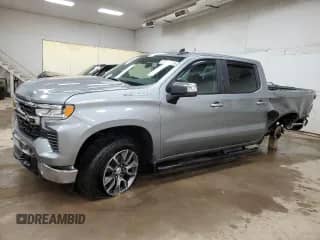 2025 Chevrolet Silverado 1500 with VIN 3GCPKKEK2SG123750, listed as a Copart auction lot 52020955 with 9,441 mi miles and Non repairable. Bid and sale history available at DreamBid. Image 1.