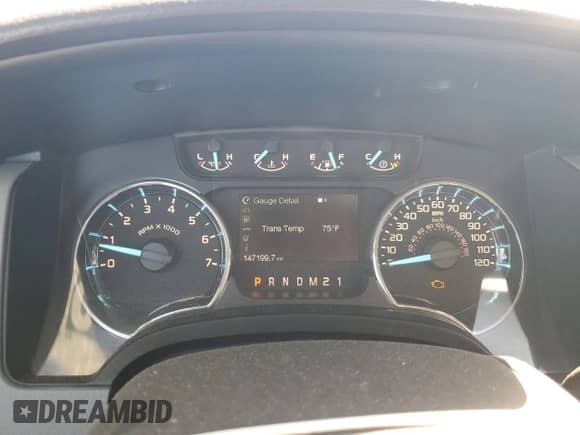 2012 Ford F-150 XLT with VIN 1FTFX1EF0CFA61259, listed as a Copart auction lot 85311875 with 147,197 mi miles and Clean title. Bid and sale history available at DreamBid. Image 9.