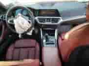 2023 BMW 4 Series 430i xDrive with VIN WBA43AT0XPCL59517, listed as a Copart auction lot 72859063 with 8,653 mi miles and Salvage title. Bid and sale history available at DreamBid. Image 8.