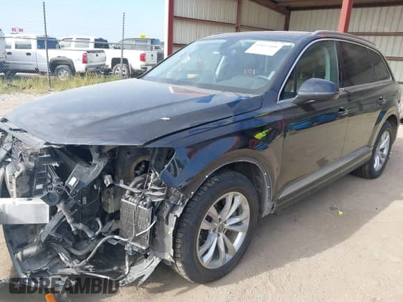 2017 Audi Q7 Premium Plus with VIN WA1LAAF72HD035643, listed as a IAAI auction lot 43012406 with 157,938 mi miles and . Bid and sale history available at DreamBid. Image 2.