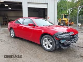 2015 Dodge Charger SE with VIN 2C3CDXBG5FH812391, listed as a IAAI auction lot 43196303 with 99,372 mi miles and . Bid and sale history available at DreamBid. Image 1.
