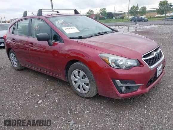 2015 Subaru Impreza 2.0i with VIN JF1GPAA67F9202332, listed as a IAAI auction lot 42195815 with 179,954 mi miles and . Bid and sale history available at DreamBid. Image 1.