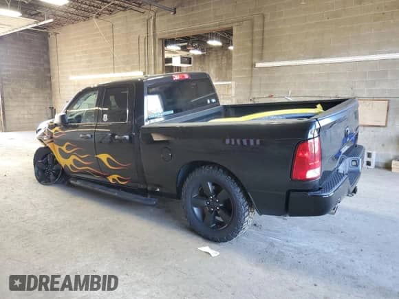 2015 Ram 1500 ST with VIN 1C6RR7FT9FS767339, listed as a Copart auction lot 84392745 with 133,238 mi miles and Salvage title. Bid and sale history available at DreamBid. Image 2.