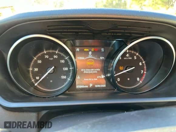 2020 Land Rover Discovery SE with VIN SALRG2RV9L2419320, listed as a Copart auction lot 85266105 with 73,060 mi miles and Clean title. Bid and sale history available at DreamBid. Image 9.
