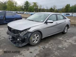 2021 Hyundai Elantra SE with VIN 5NPLL4AG1MH052687, listed as a Copart auction lot 84235395 with 80,493 mi miles and Salvage title. Bid and sale history available at DreamBid. Image 1.