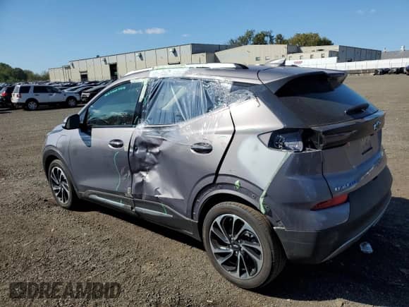 2023 Chevrolet Bolt EUV Premier with VIN 1G1FZ6S06P4136516, listed as a Copart auction lot 81197205 with 6,847 mi miles and Salvage title. Bid and sale history available at DreamBid. Image 2.