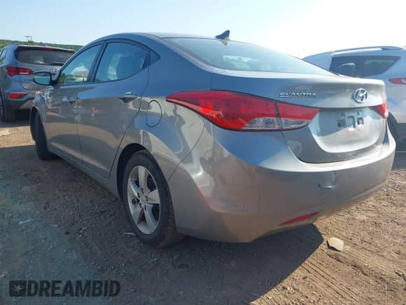 2011 Hyundai Elantra GLS with VIN KMHDH4AE7BU104293, listed as a IAAI auction lot 42951641 with 163,327 mi miles and . Bid and sale history available at DreamBid. Image 3.