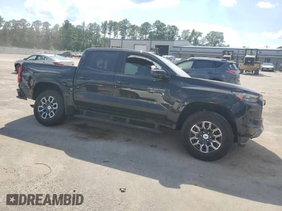 2023 Chevrolet Colorado 4WD Z71 with VIN 1GCPTDEK8P1218375, listed as a Copart auction lot 66690985 with Not provided miles and Salvage title. Bid and sale history available at DreamBid. Image 4.