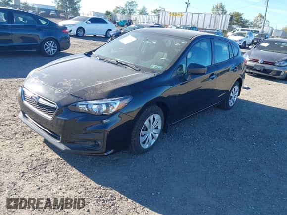2017 Subaru Impreza with VIN 4S3GTAA68H3727850, listed as a IAAI auction lot 43349704 with 61,248 mi miles and . Bid and sale history available at DreamBid. Image 2.