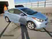 2013 Hyundai Elantra GLS with VIN KMHDH4AE2DU529648, listed as a Copart auction lot 86259915 with 127,397 mi miles and Clean title. Bid and sale history available at DreamBid. Image 4.