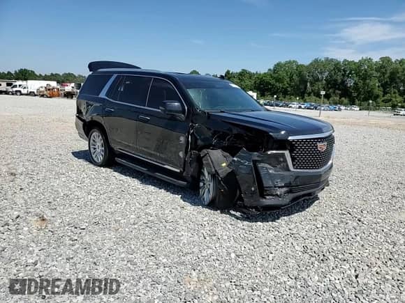 2024 Cadillac Escalade RWD Premium Luxury with VIN 1GYS3BKL0RR266043, listed as a Copart auction lot 80028285 with 29,851 mi miles and Salvage title. Bid and sale history available at DreamBid. Image 15.