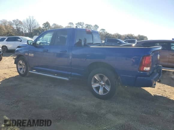 2014 Ram 1500 Sport with VIN 1C6RR6HT1ES333079, listed as a Copart auction lot 89391685 with 141,534 mi miles and Salvage title. Bid and sale history available at DreamBid. Image 2.