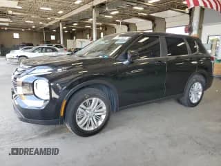 2024 Mitsubishi Outlander ES with VIN JA4J4UA85RZ033972, listed as a Copart auction lot 64974625 with 25,995 mi miles and Salvage title. Bid and sale history available at DreamBid. Image 1.