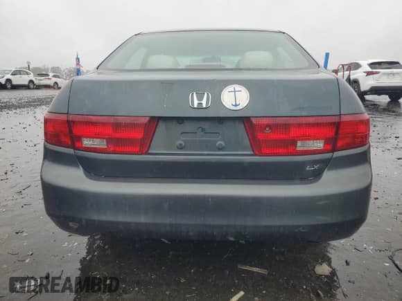 2005 Honda Accord LX with VIN 1HGCM55435A121392, listed as a Copart auction lot 80940055 with 155,913 mi miles and Salvage title. Bid and sale history available at DreamBid. Image 6.