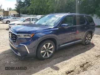 2024 Honda Pilot Elite with VIN 5FNYG1H81RB024286, listed as a Copart auction lot 69092965 with 26,915 mi miles and Salvage title. Bid and sale history available at DreamBid. Image 1.