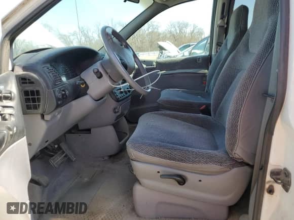 1997 Dodge Caravan SE z VIN 2B4GP45R0VR138396, wystawiony jako Copart lot #50249145 z przebiegiem Nie podano mil oraz Czysty tytuł • Clean title. Historia ofert i sprzedaży dostępna na DreamBid. Obrazek 7.