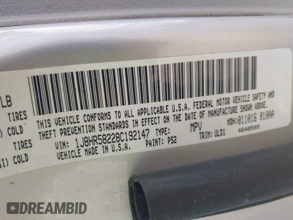 2008 Jeep Grand Cherokee Limited z VIN 1J8HR58228C192147, wystawiony jako IAAI lot #42731947 z przebiegiem 139 742 mil mil oraz . Historia ofert i sprzedaży dostępna na DreamBid. Obrazek 9.