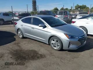 2020 Hyundai Elantra SEL with VIN 5NPD84LF5LH597624, listed as a IAAI auction lot 43175433 with 51,980 mi miles and . Bid and sale history available at DreamBid. Image 1.
