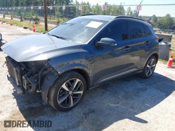 2021 Hyundai Kona Ultimate с VIN KM8K5CA58MU692119, выставлен на аукционе IAAI как лот 43045340 с пробегом 109 686 миль миль и . История ставок и продаж доступна на DreamBid. Изображение 2.