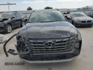 2024 Hyundai Tucson N Line with VIN KM8JFCD19RU180829, listed as a Copart auction lot 80834695 with 11,057 mi miles and Salvage title. Bid and sale history available at DreamBid. Image 5.