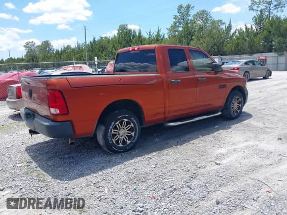 2013 Ram 1500 Tradesman with VIN 1C6RR6FG8DS587957, listed as a IAAI auction lot 42200012 with 144,203 mi miles and . Bid and sale history available at DreamBid. Image 4.