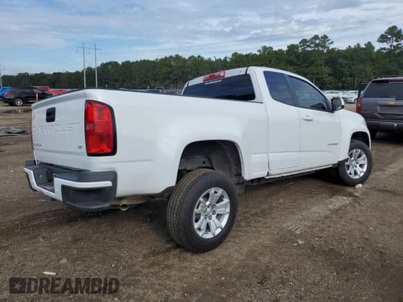 2022 Chevrolet Colorado 2WD LT z VIN 1GCHSCEA8N1215644, wystawiony jako Copart lot #83797095 z przebiegiem 51 762 mil mil oraz Szkoda całkowita • Salvage title. Historia ofert i sprzedaży dostępna na DreamBid. Obrazek 3.