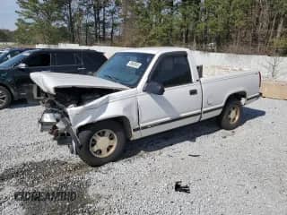 1997 Chevrolet Silverado 1500 with VIN 1GCEC14R9VZ196034, listed as a Copart auction lot 49669505 with 346,143 mi miles and Salvage title. Bid and sale history available at DreamBid. Image 1.