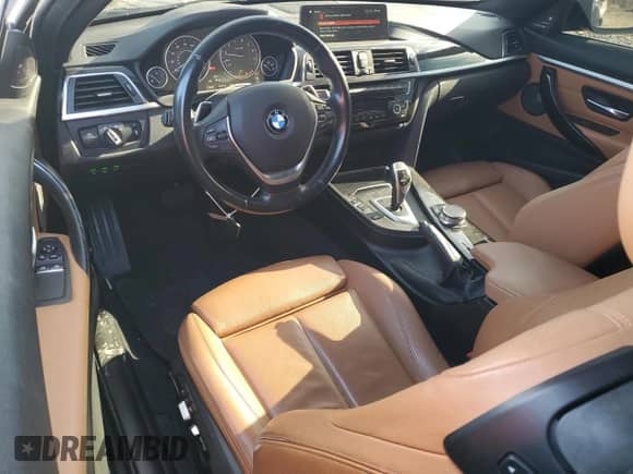 2019 BMW 4 Series 440i with VIN WBA4W7C55KAG52268, listed as a Copart auction lot 80679304 with 37,673 mi miles and Salvage title. Bid and sale history available at DreamBid. Image 8.