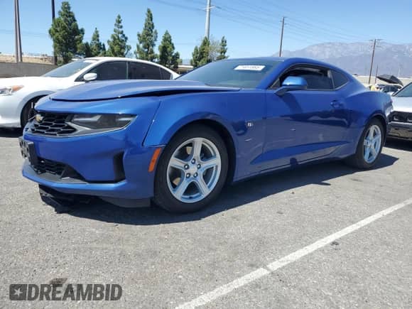2022 Chevrolet Camaro 1LT with VIN 1G1FB1RX4N0122080, listed as a Copart auction lot 71651865 with 54,443 mi miles and Salvage title. Bid and sale history available at DreamBid. Image 1.