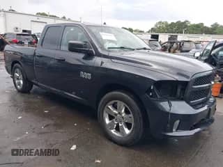 2018 Ram 1500 Tradesman z VIN 1C6RR7FG9JS344160, wystawiony jako IAAI lot #42660740 z przebiegiem 86 858 mil mil oraz . Historia ofert i sprzedaży dostępna na DreamBid. Obrazek 1.