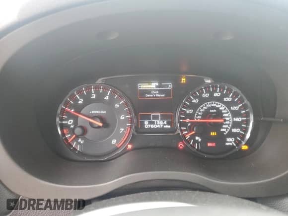 2020 Subaru WRX Premium with VIN JF1VA1C62L9814875, listed as a Copart auction lot 70986585 with 76,047 mi miles and Salvage title. Bid and sale history available at DreamBid. Image 9.