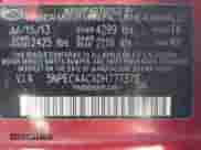 2013 Hyundai Sonata SE z VIN 5NPEC4ACXDH777372, wystawiony jako IAAI lot #43390082 z przebiegiem 107 207 mil mil oraz . Historia ofert i sprzedaży dostępna na DreamBid. Obrazek 9.