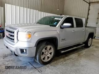 2014 GMC Sierra 1500 SLE with VIN 3GTP1UEC5EG122877, listed as a Copart auction lot 68252775 with 118,049 mi miles and Clean title. Bid and sale history available at DreamBid. Image 1.