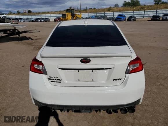 2015 Subaru WRX Premium with VIN JF1VA1D67F8828408, listed as a Copart auction lot 65070415 with 102,436 mi miles and Non repairable. Bid and sale history available at DreamBid. Image 6.