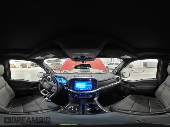 2025 Ford F-150 Lariat with VIN 1FTFW5L80SKD28128, listed as a Copart auction lot 56353285 with 3,653 mi miles and Salvage title. Bid and sale history available at DreamBid. Image 14.