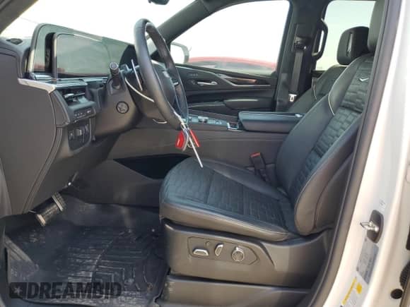 2023 Cadillac Escalade ESV AWD V-Series with VIN 1GYS4SK96PR552557, listed as a Copart auction lot 53457655 with Not provided miles and Salvage title. Bid and sale history available at DreamBid. Image 7.