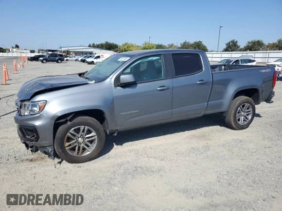 2022 Chevrolet Colorado 4WD Work Truck с VIN 1GCGTBEN5N1136681, выставлен на аукционе Copart как лот 72027855 с пробегом Не указан миль и Списание • Salvage title. История ставок и продаж доступна на DreamBid. Изображение 1.