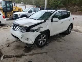 2009 Nissan Murano SL с VIN JN8AZ18U19W027410, выставлен на аукционе Copart как лот 85207535 с пробегом 152 909 миль миль и Списание • Salvage title. История ставок и продаж доступна на DreamBid. Изображение 1.